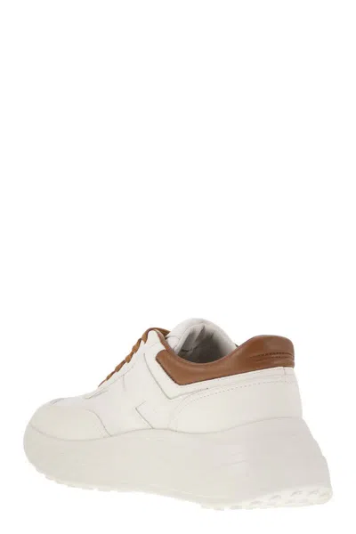 Hogan Hi-fi Trainers With Side H In White