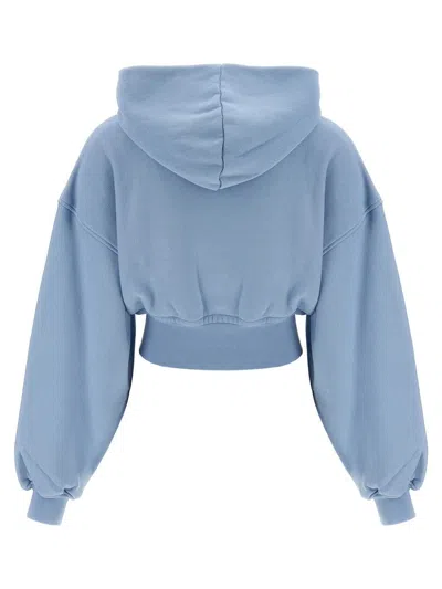 Alexander Wang T T By Alexander Wang Cropped Hoodie