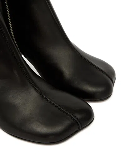Mm6 Maison Margiela 70mm Anatomic Block-heel Ankle Boots In Black