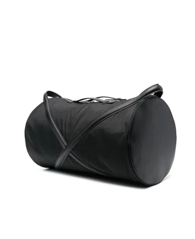 Alexander Mcqueen Logo Printed Zipped Duffel Bag