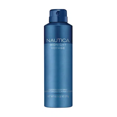 Nautica Men's Midnight Voyage Deodorant Body Spray Spray 6 oz Fragrances 3614228963121