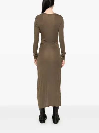 Isabel Marant Étoile Isabel Marant Etoile Jelina Dress In Brown