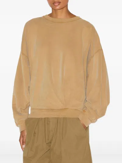 Isabel Marant Étoile Sauria Sweatshirt In Brown