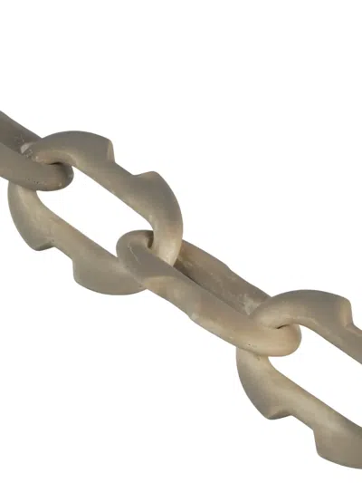 Parts Of Four Deco-link Chain Necklace In Metallic