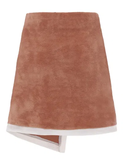 Msgm テリークロス スカート In Pink