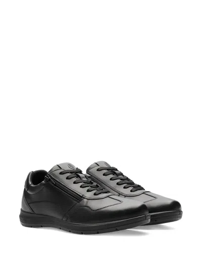 Ara レースアップ レザースニーカー In Black