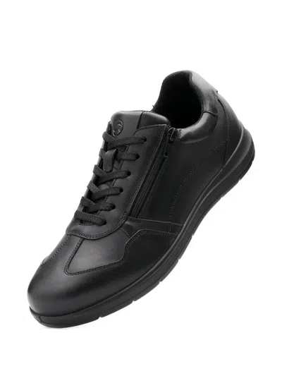 Ara レースアップ レザースニーカー In Black