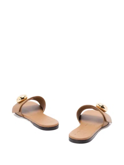 Loewe Pebble Slide In Soft Calfskin