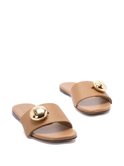 Loewe Pebble Slide In Soft Calfskin