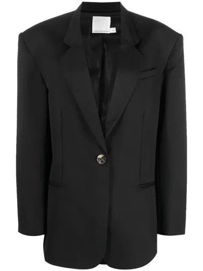Christopher Esber Black Bermuda Blazer In Black