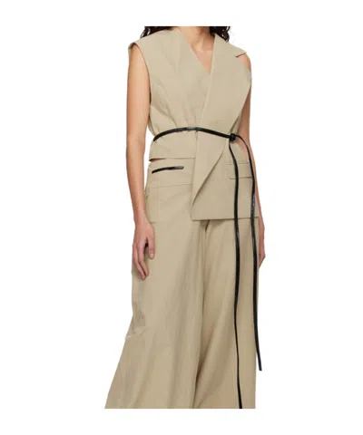 Christopher Esber Asymmetric Vest