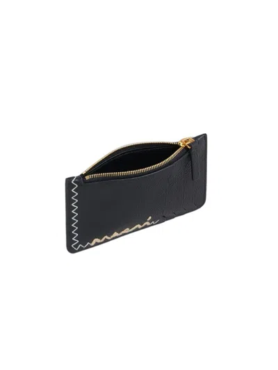 Marni Logo Embroidered Card Holder