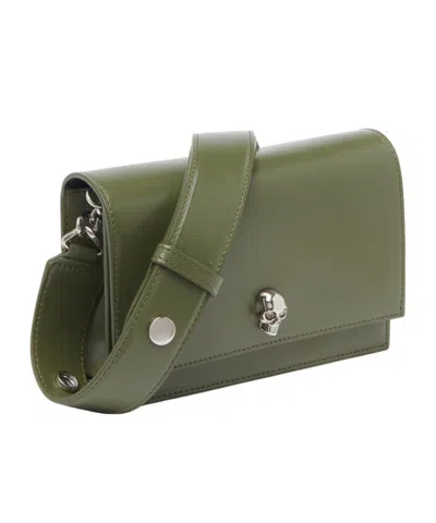 Alexander Mcqueen Small Skull Leather Shoulder Bag