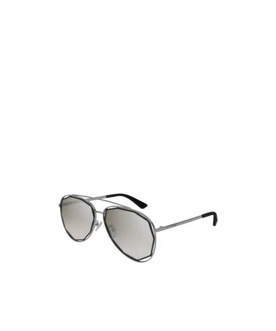 Mcq By Alexander Mcqueen Full Frame Sunglasses In Gray