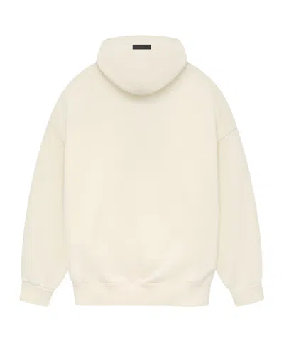 Fear Of God Cotton French Terry Logo Hoodie In White
