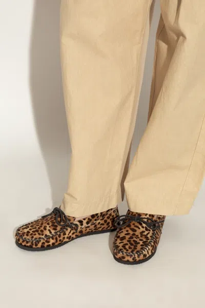 Isabel Marant Fitzo Scarpe Basse Animalier In Animal Print