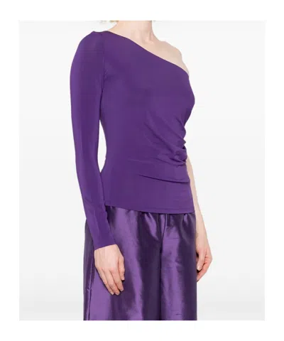 Max Mara One-shoulder Jersey Top
