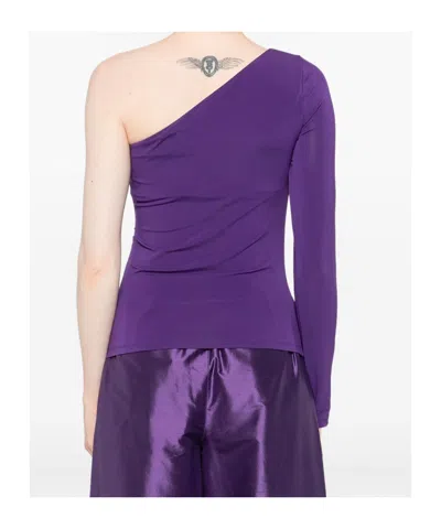 Max Mara One-shoulder Jersey Top