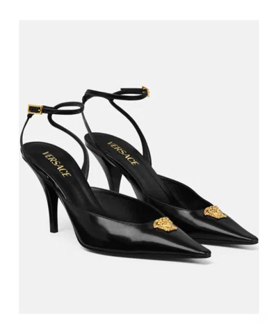 Versace Pointed High Heel Sandals