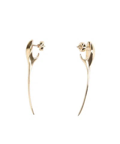 Givenchy Maple Seed Earrings In Metal In Gold