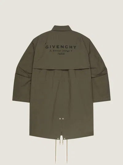 Givenchy Oversized Longline Parka