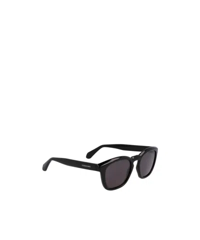 Ferragamo Geometric Frame Plain Mirror In Black