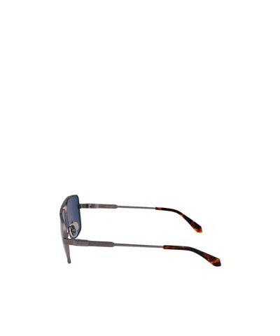 Ferragamo Geometric Frame Plain Mirror In Blue