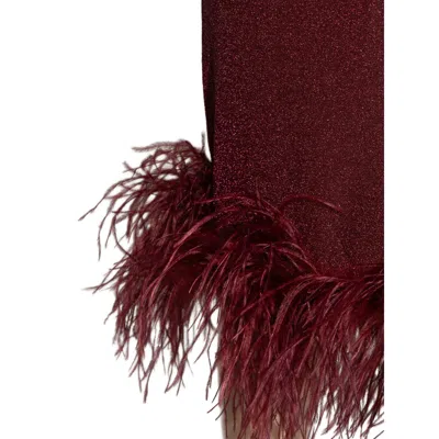 Oseree Oséree Dresses In Burgundy