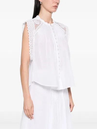 Isabel Marant Étoile Gresia トップ In White