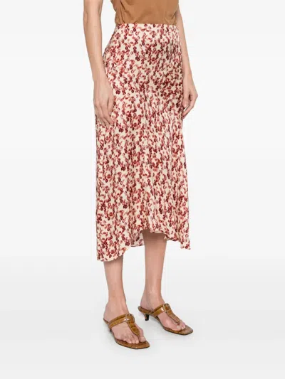 Isabel Marant A-line Floral Midi Skirt