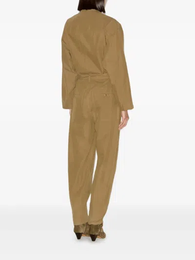 Isabel Marant Étoile Dahona ジャンプスーツ In Brown