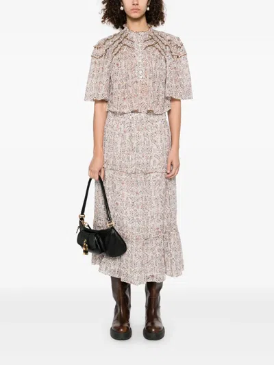 Isabel Marant Étoile Diya Skirt In Multi