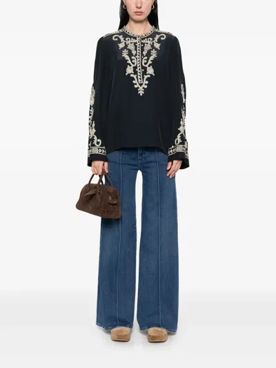 Isabel Marant Étoile Falonne Blouse In Black