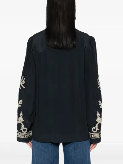 Isabel Marant Étoile Falonne Blouse In Black