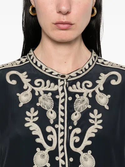 Isabel Marant Étoile Falonne Blouse In Black