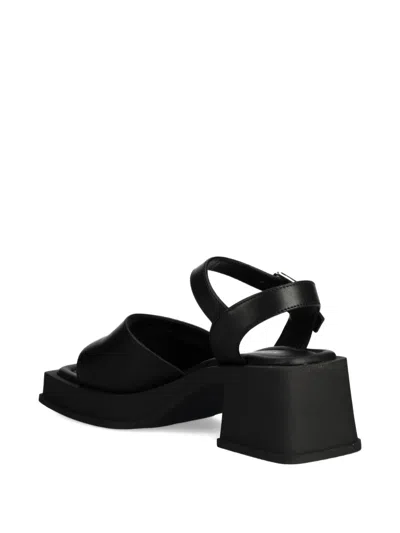 Vagabond 60mm Hennie Heeled Sandals In Black