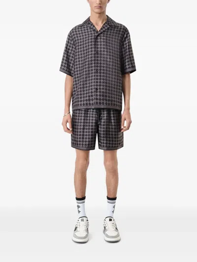 Amiri Off-white Ma Tonal Tank Top In Blue