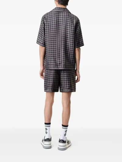 Amiri Off-white Ma Tonal Tank Top In Blue