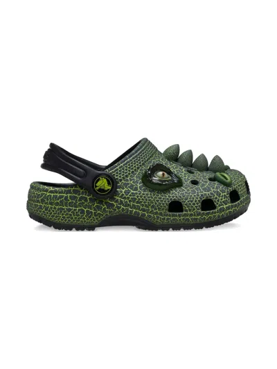 Crocs Iam Scary Dino "green" Sandals In Green