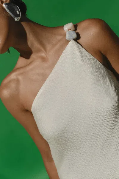 Baobab Ferrat One-shoulder Top In Neutral