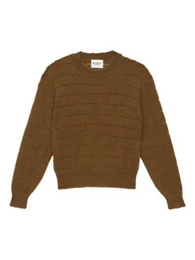 Isabel Marant Étoile Oletta Sweater In Brown