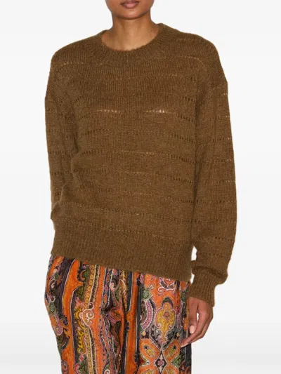 Isabel Marant Étoile Oletta Sweater In Brown