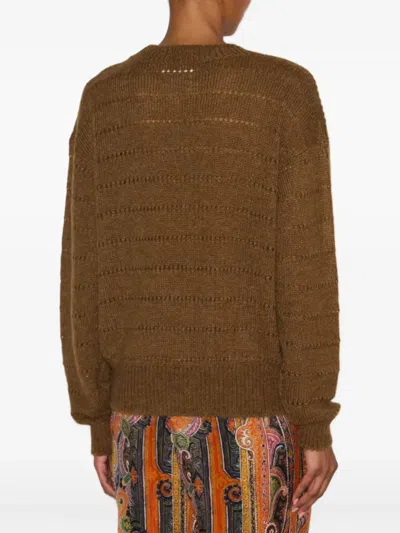Isabel Marant Étoile Oletta Sweater In Brown
