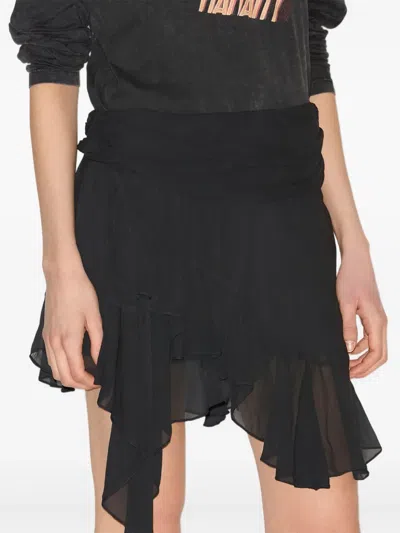 Isabel Marant Étoile Berenicia Mini Skirt In Black