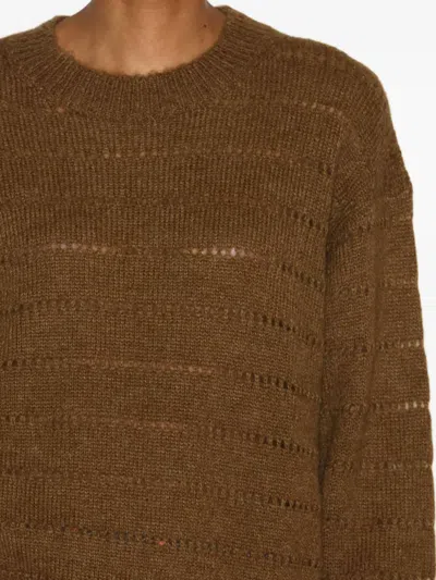 Isabel Marant Étoile Oletta Sweater In Brown
