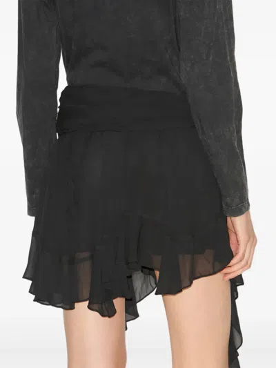 Isabel Marant Étoile Berenicia Mini Skirt In Black