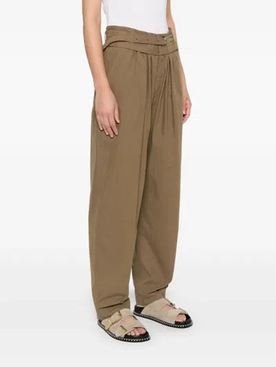 Isabel Marant Étoile Celia Trousers In Brown