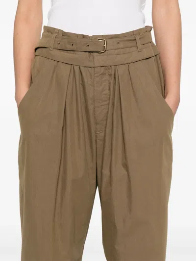 Isabel Marant Étoile Celia Trousers In Brown