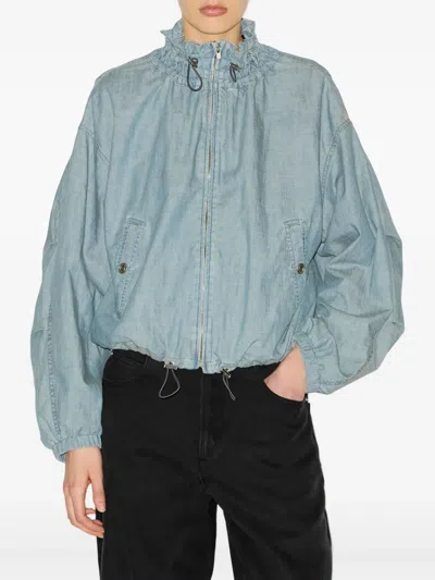 Isabel Marant Étoile Plume Jacket In Blue