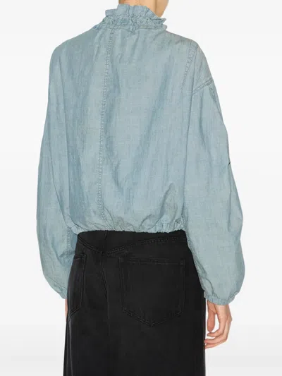 Isabel Marant Étoile Plume Jacket In Blue
